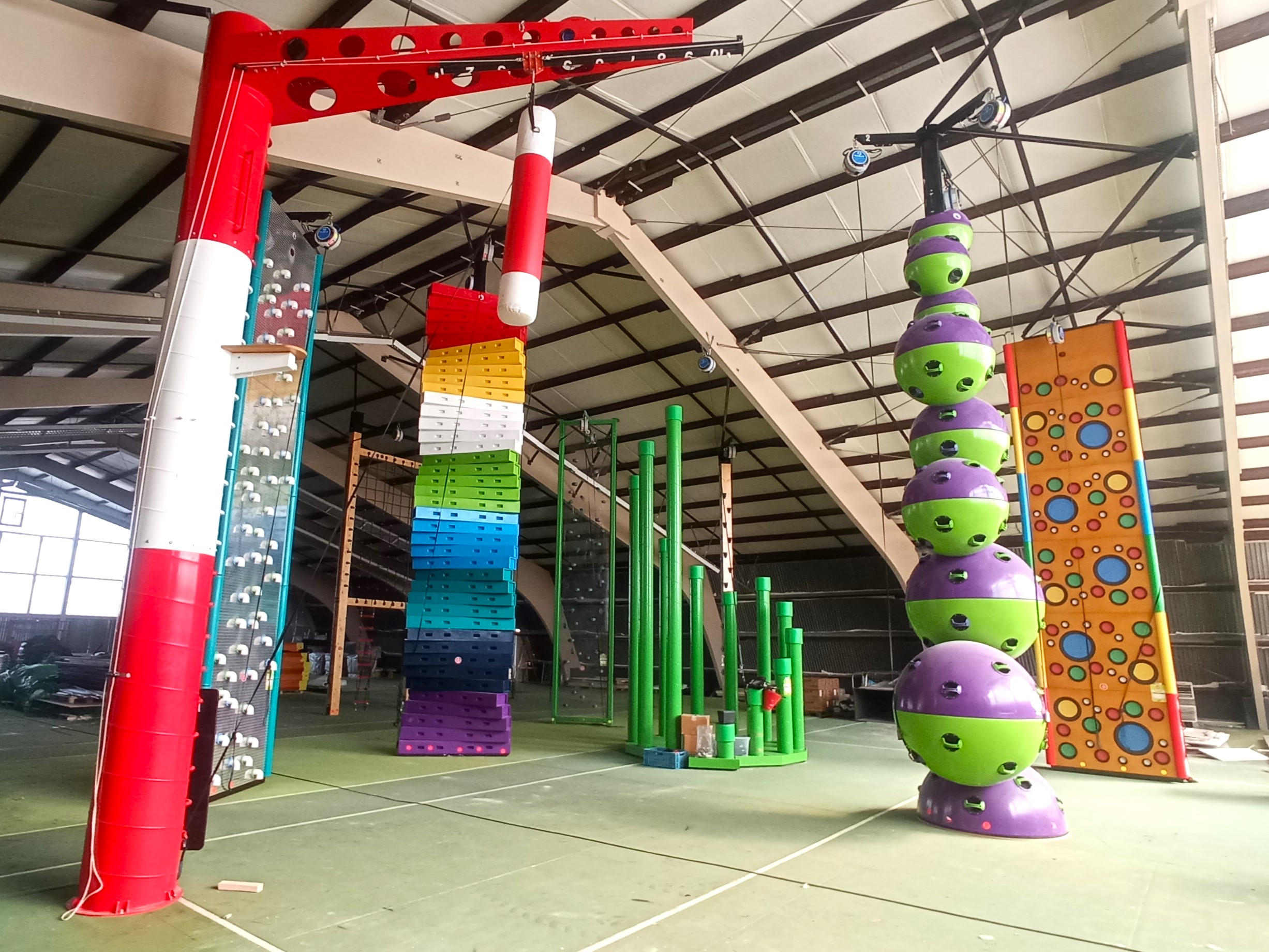 Hermontage van Clip 'n Climb bij Vakantiepark Hambachtal Hermontage van Clip 'n Climb bij Vakantiepark Hambachtal